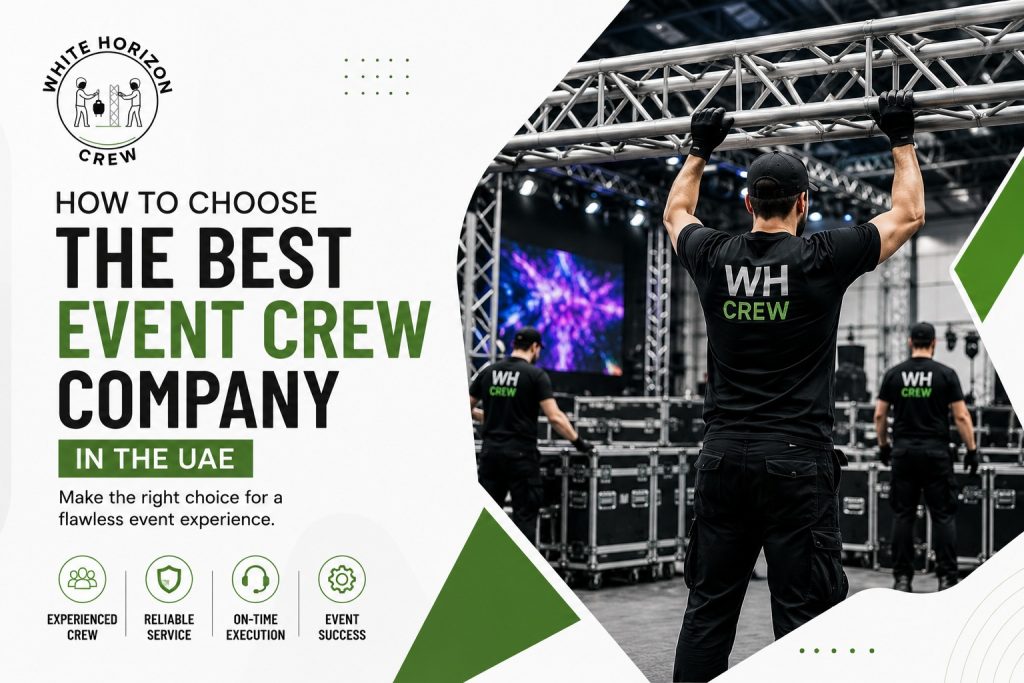 the best event crew in UAE