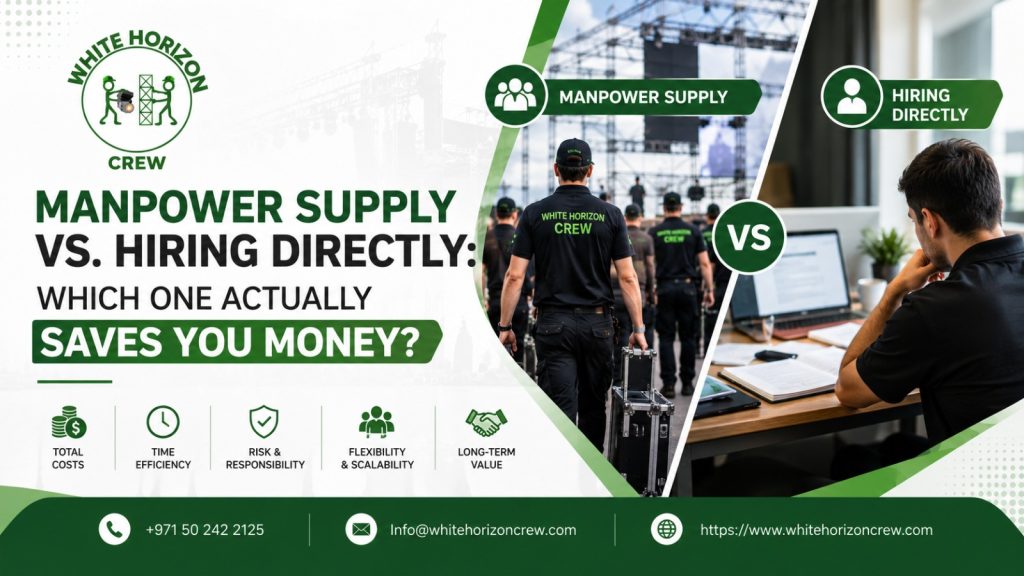 Manpower Supply vs. Hiring Directly: Which One Actually Saves You Money?